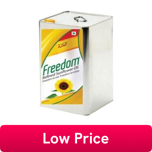 Freedom Refined Sunflower Oil Kg Tin Bulk Wholesale Price B B