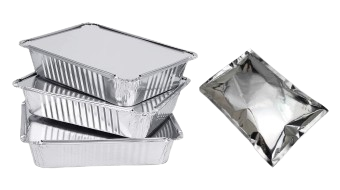 Aluminium Containers & Silver Pouches