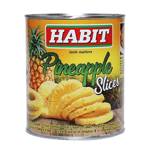 Habit - Pineapple Sliced, 850 gm
