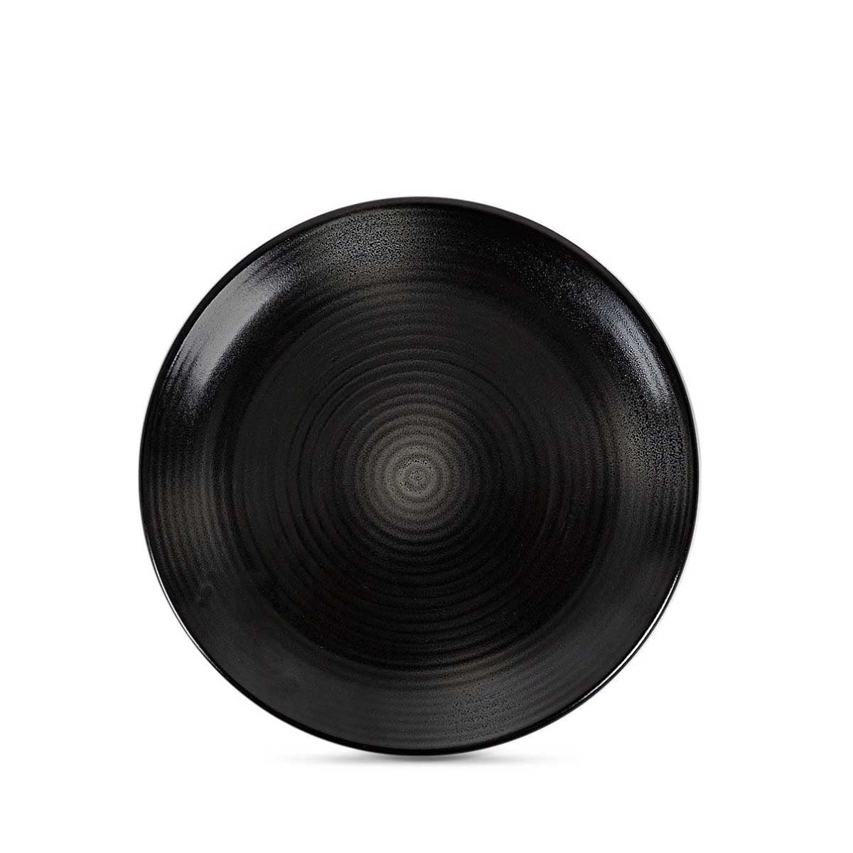 Melamine Plates, 7 Inch (Pack of 6) - Matte Black