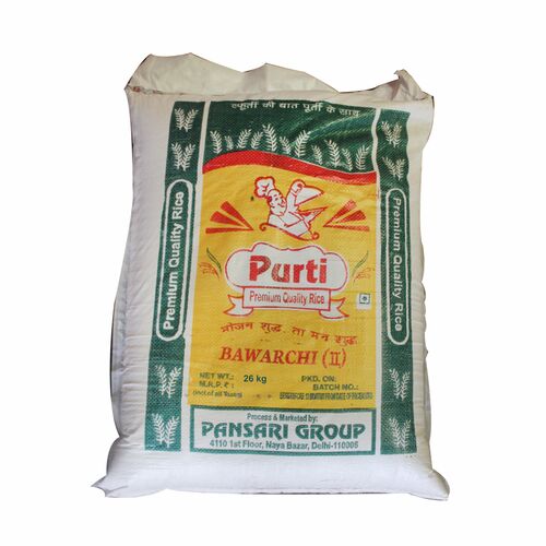 Pansari - Bawarchi Premium Quality Staff Rice, 26 Kg