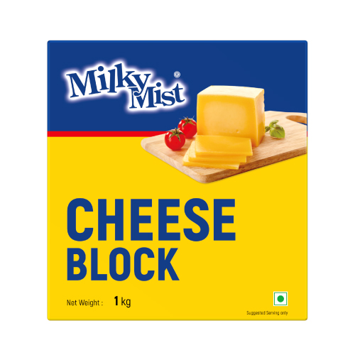 Milky Mist - Processed Cheese Block, 1 Kg