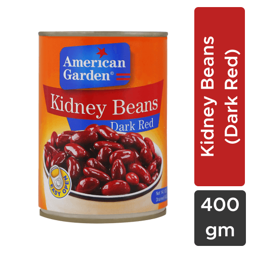 American Garden - Kidney Beans Dark Red, 400 gm