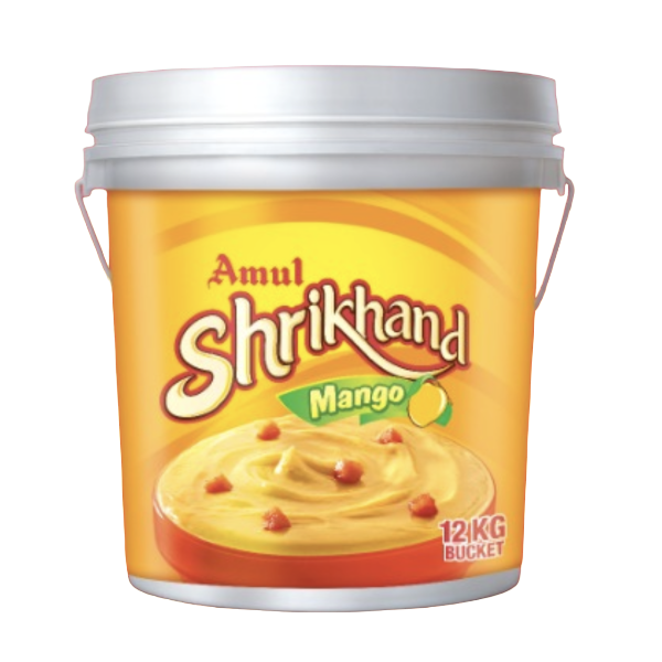 Amul - Shrikhand (Mango), 12 Kg