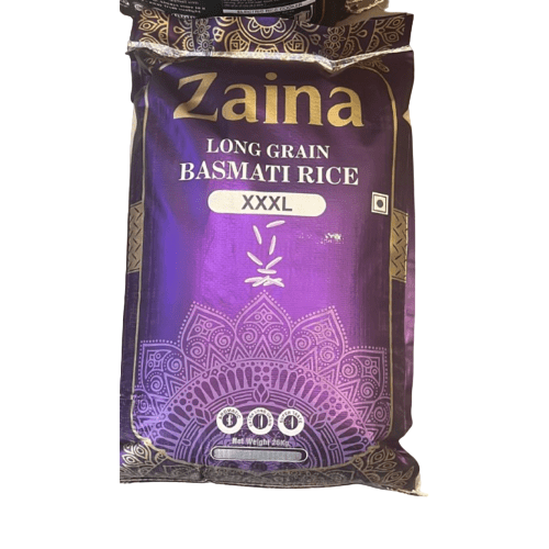 Zaina - XXXL 1121 Long Grain Basmati Rice, 26 Kg