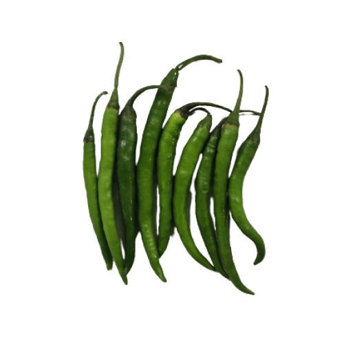 Green Chilli/Mirchi (Small, Dark Green), 1 Kg