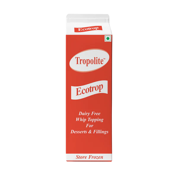 Tropolite - Frozen Ecotrop Whip Topping (Non-Dairy), 1 Kg