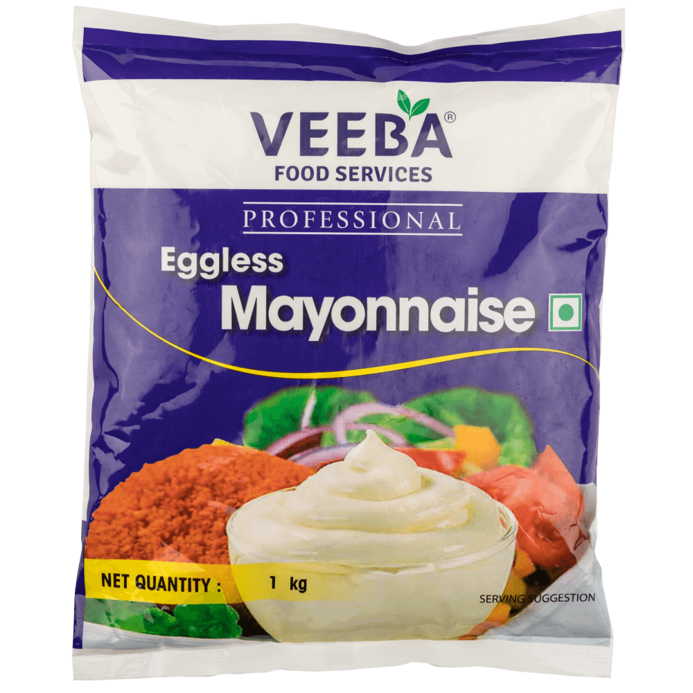 Veeba - Eggless Mayonnaise, Professional, 1 Kg (Pack of 12)