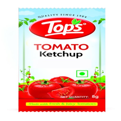 Tops - Tomato Ketchup Sachets, 8 gm (Pack of 72)