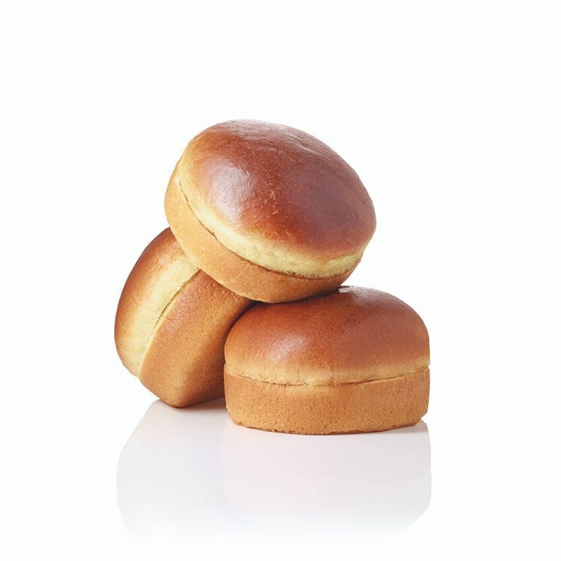 Jubilant - Brioche Buns, 60 gm/pc, Pack of 9, Frozen