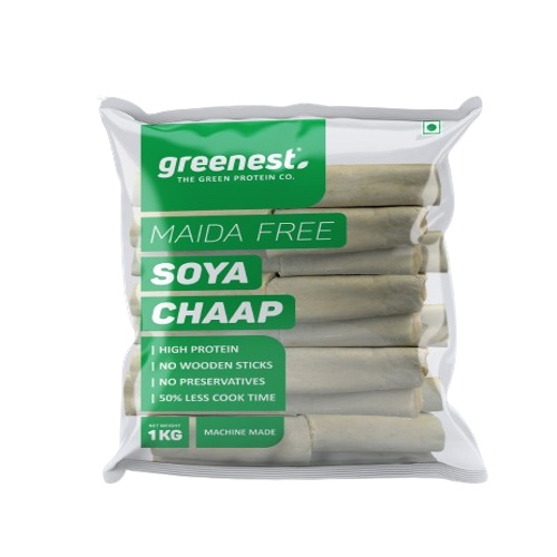 Greenest - Maida Free Soya Chaap, 1 Kg