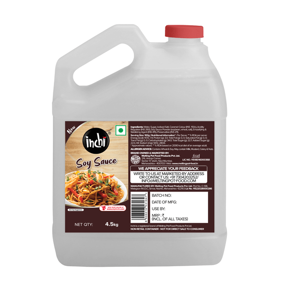 Inchi - Soy Sauce, 4.5 Kg