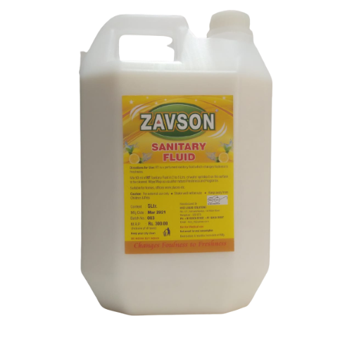 Zavson - Sanitary Fluid (White), 5 L