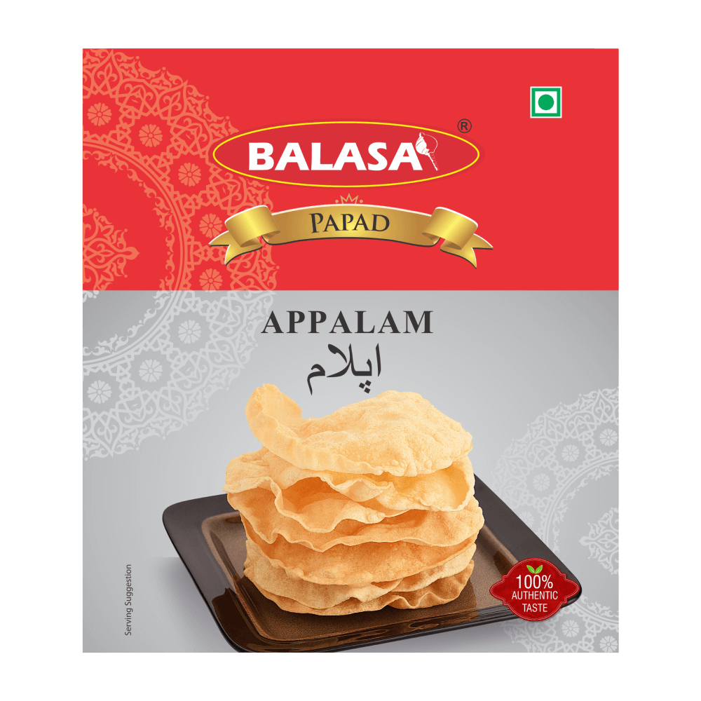 Balasa - Appalam Papad 4 inch, 200 gm