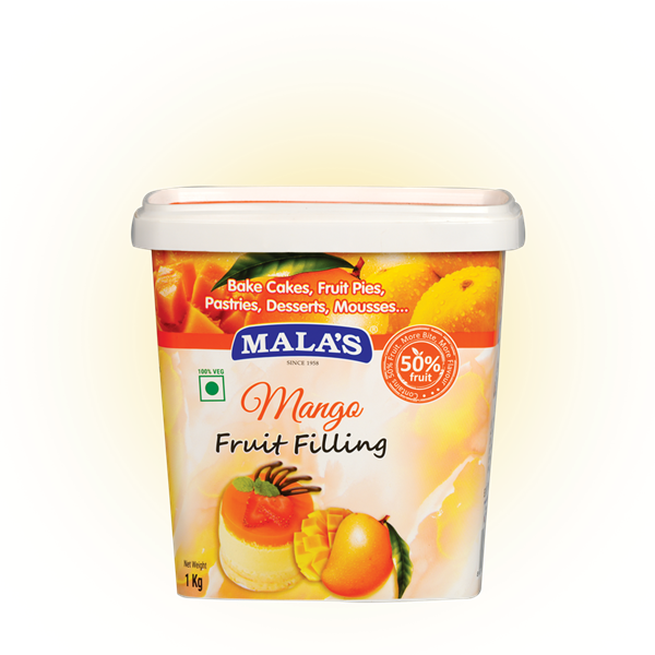 Mala's - Mango Fruit Filling, 1 Kg