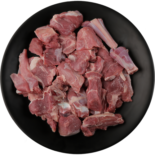 Fresh Mutton Goat Curry Cut, 16 pc/kg, 1 Kg Pack