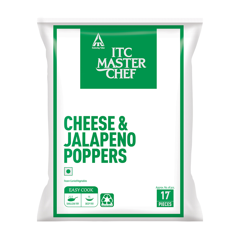 ITC - Cheese & Jalapeno Popper, 1 Kg