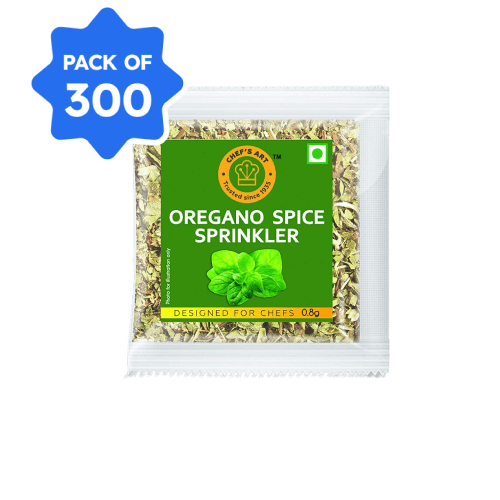 Chef's Art - Oregano Spice Sprinkler (Sachet), 0.8 gm (Pack of 300)