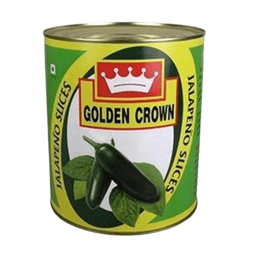 Golden Crown - Jalapeno Slices, 3 Kg Tin