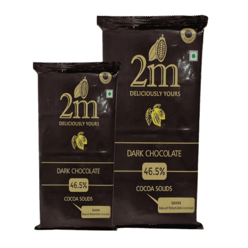 2M - Dark Chocolate 46.5%, 500 gm