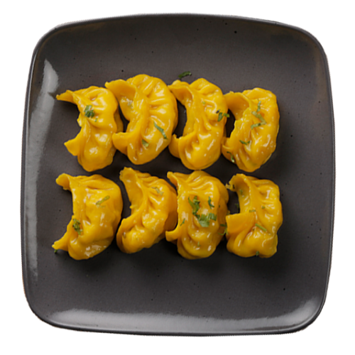 Corn & Cheese Momos by Hyperpure, 30 gm/pc (Pack of 20), Frozen