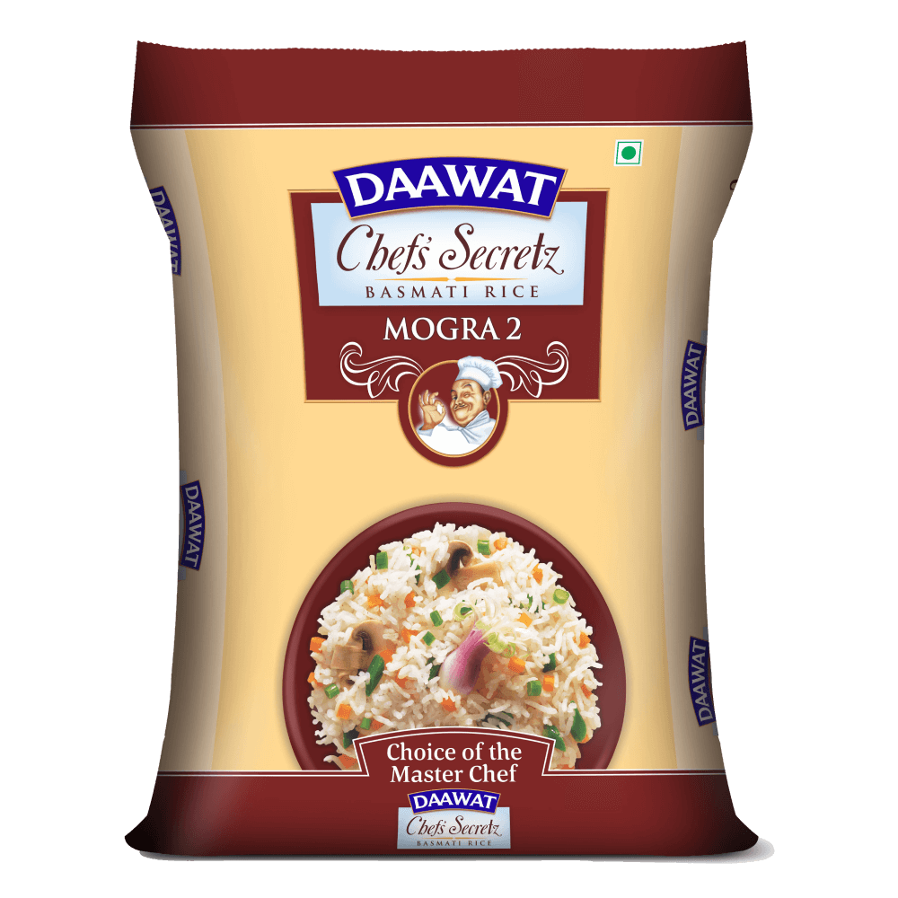 Daawat - Chef's Secretz Basmati Rice Mogra-2, 30 Kg