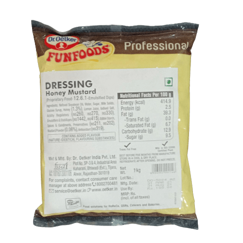 Funfoods - Honey Mustard Dressing (Professional), 1 Kg