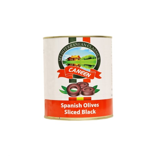 Caneen - Sliced Black Olives, 3.05 Kg