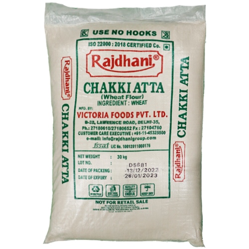 Rajdhani - Chakki Atta, 30 Kg
