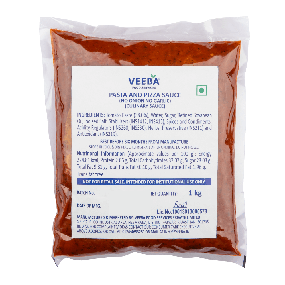 Veeba - Pasta And Pizza Sauce (Nong), 1 Kg