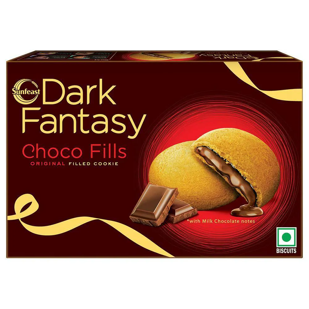 ITC - Sunfeast Dark Fantasy Choco Filled Cookie, 275 gm