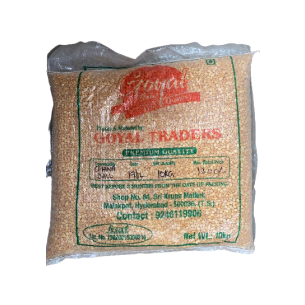 Goyal Gold - Chana Dal, 10 Kg (Non IP)