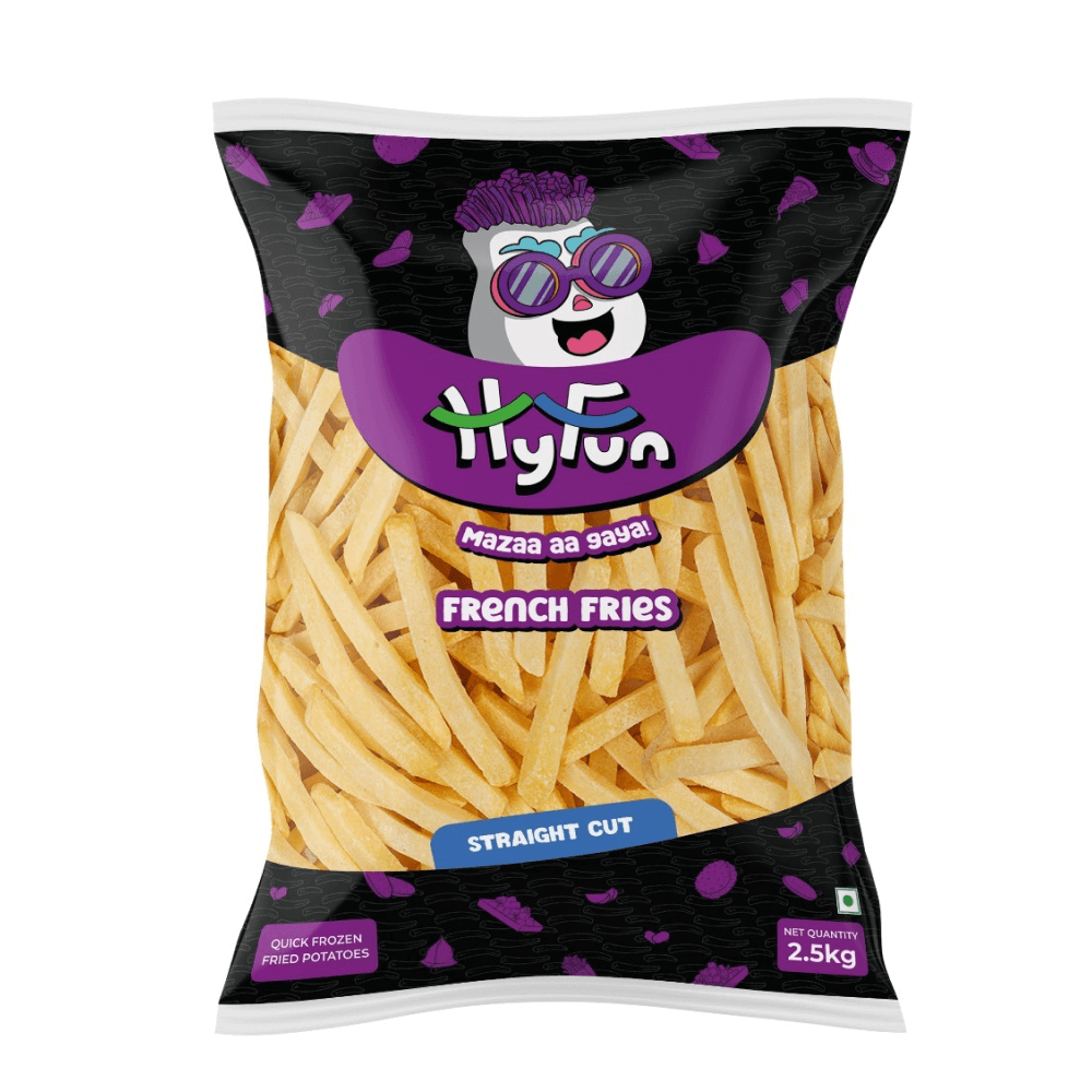 Hyfun - French Fries Straight Cut 9 mm, 2.5 Kg