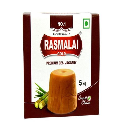 Rasmalai - Premium Desi Jaggery, 5 Kg Box