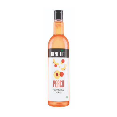 Bene Tibi (By Veeba) - Peach Syrup, 750 ml