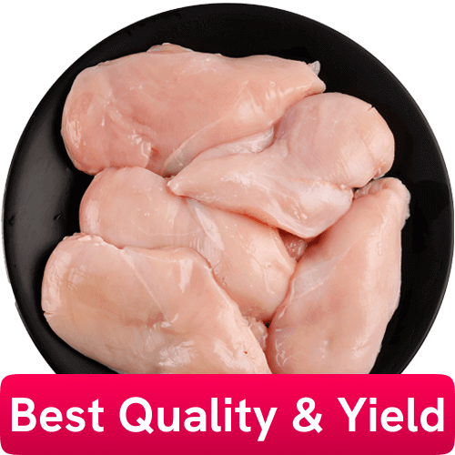 Chicken Breast Boneless Trimmed, 2 Kg Pack