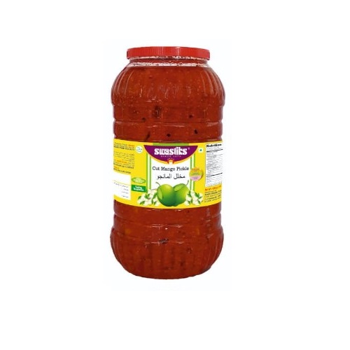 Swastiks - Cut Mango Pickle, 2.5 Kg Jar