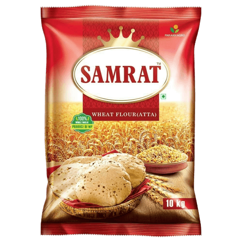 Samrat - Chakki Atta, 10 Kg Pack