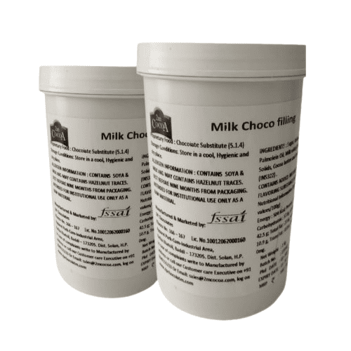 2M - Milk Choco Filling, 1 Kg