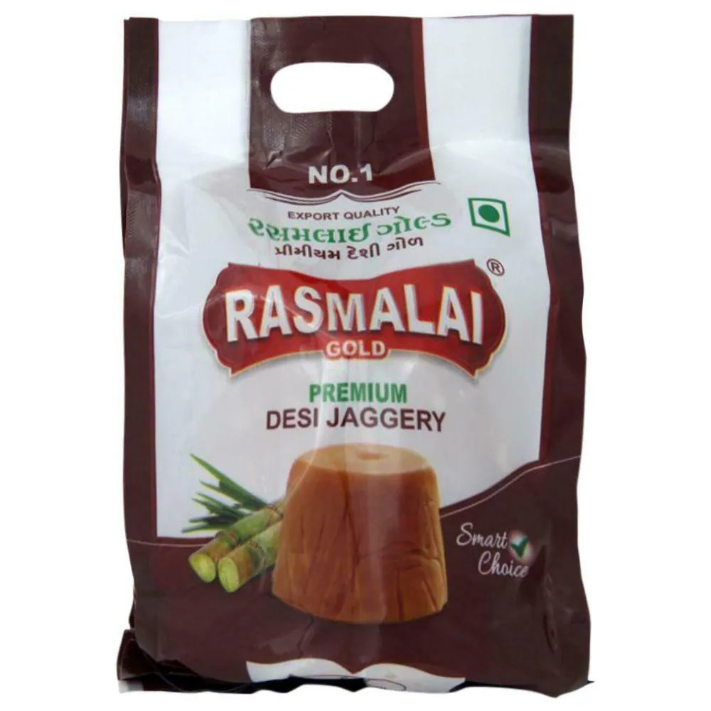 Rasmalai Gold - Premium Desi Jaggery, 900 gm