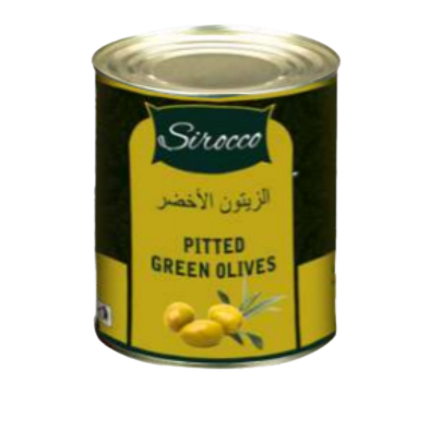 Sirocco - Sliced Green Olives, 3 Kg