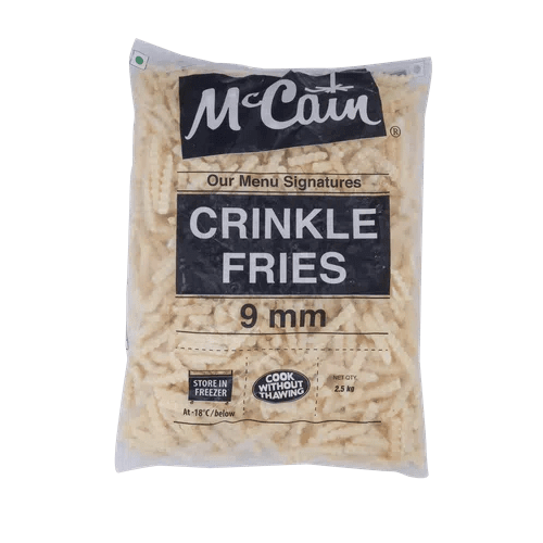 McCain - Crinkle Cut French Fries 9 mm, 2.5 Kg