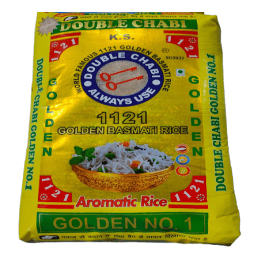 Double Chabi - Golden Sella Basmati (1121) Rice, 30 Kg
