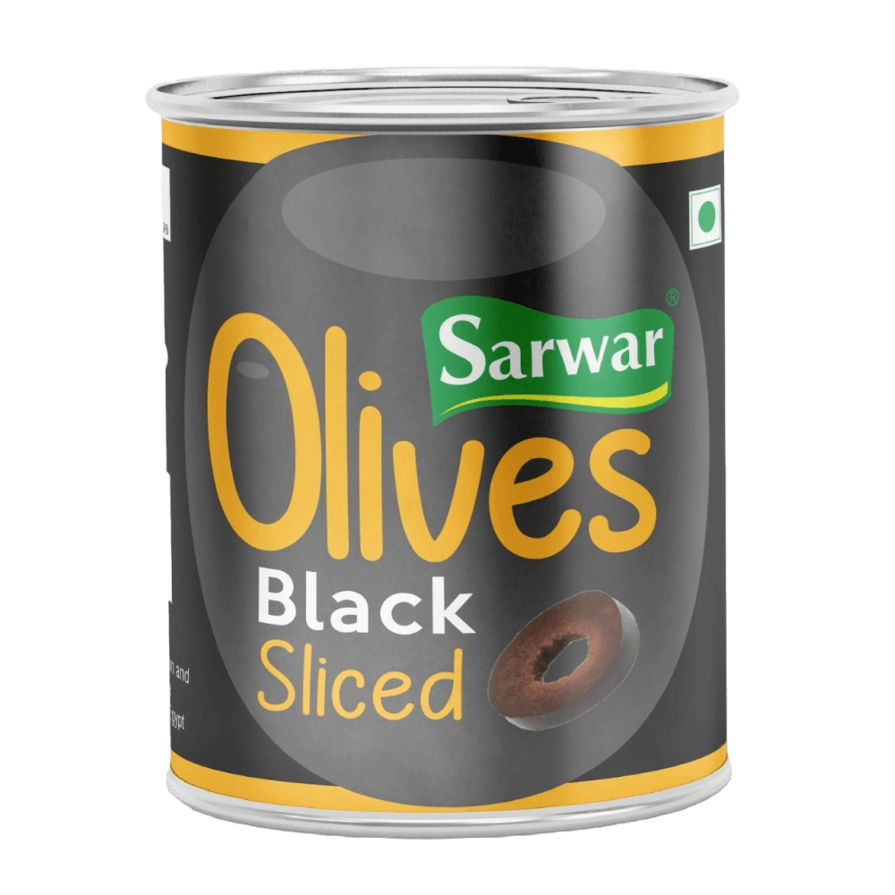 Sarwar - Black Slice Olive, 3.050 Kg Tin