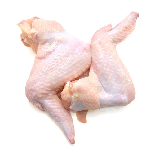 Frozen Chicken Wings With Skin, 2 Kg Pack