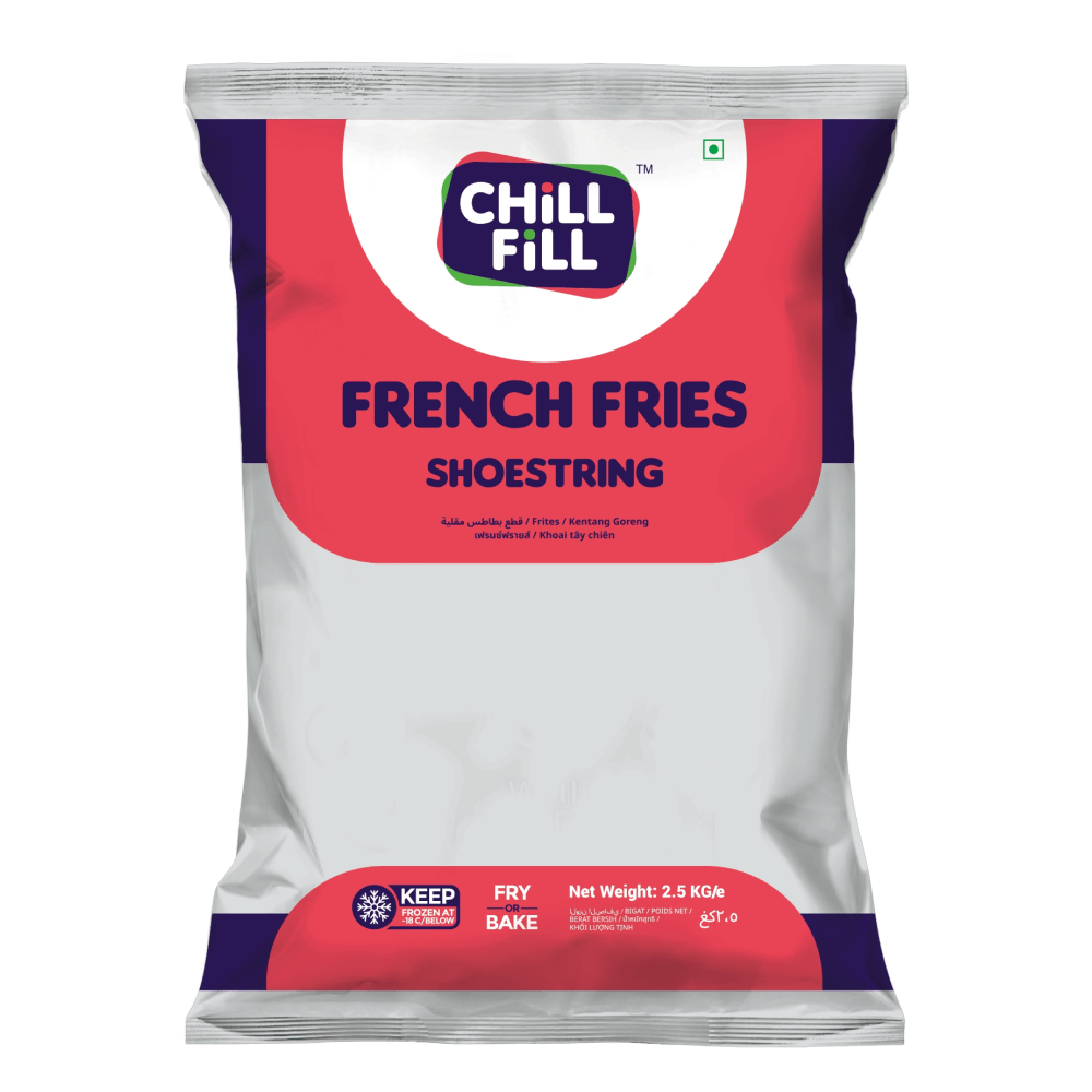 ChillFill - French Fries Shoestring 6 mm, 2.5 Kg