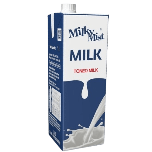 Milky Mist - UHT Toned Milk, 1 L