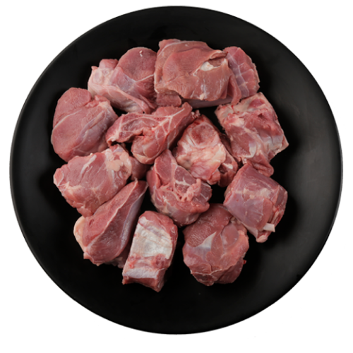 Fresh Mutton Biryani Cut (Goat) (Age >24 Months), 14-18 pcs/kg
