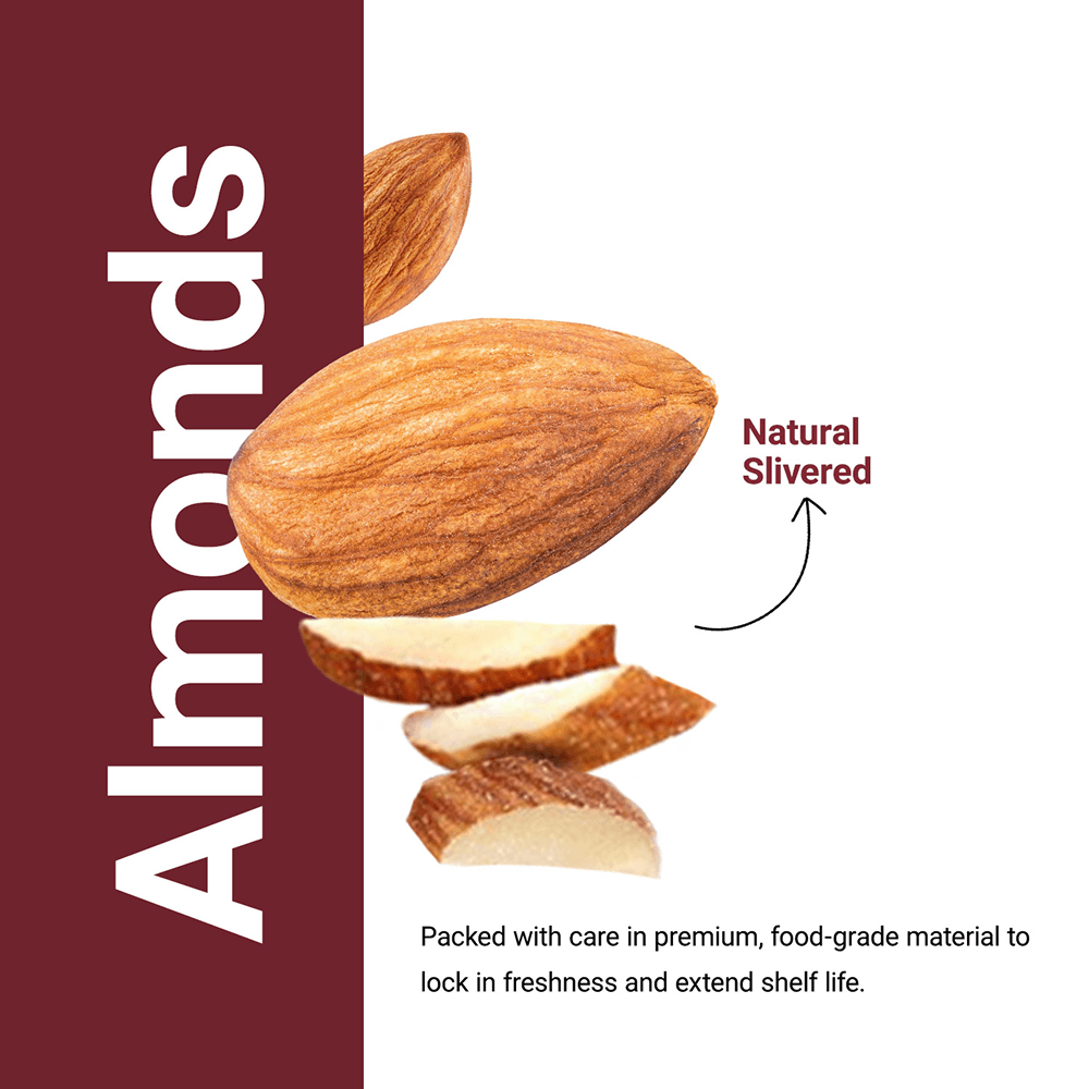 Kitchen Essentials (Nutraj) - Almond Natural Slivered, 1 Kg image