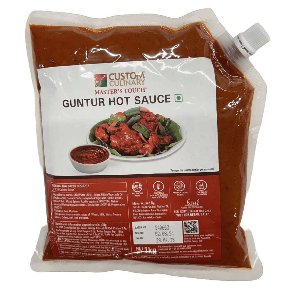 Custom Culinary - Guntur Hot Sauce, 1 Kg